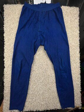 Patagonia Pants Adult Large Blue Outdoors Hiking Capilene Lightweight Mens